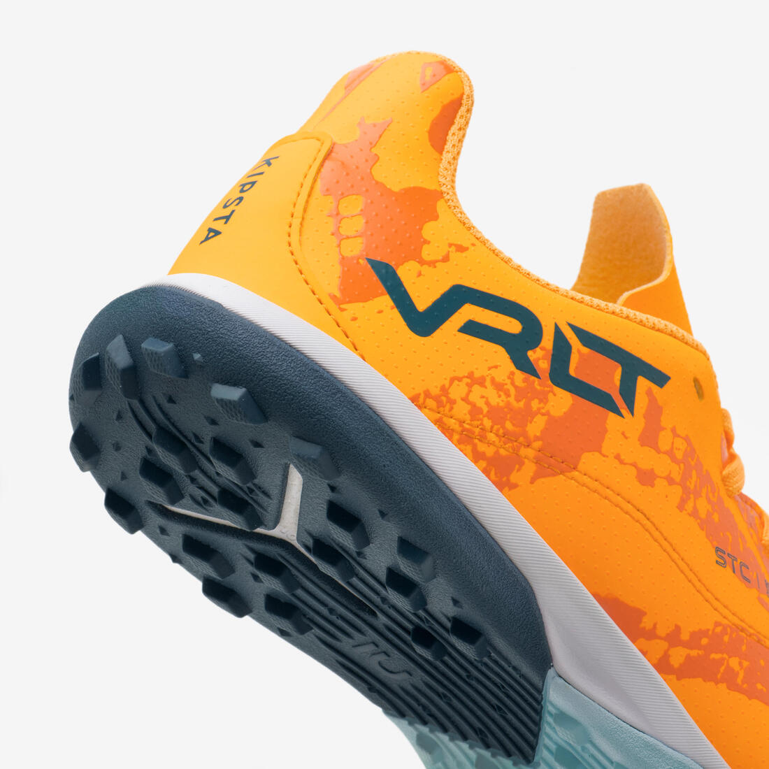 CHAUSSURES DE FOOTBALL ENFANT A LACETS VIRALTO I TURF TF NEBULA