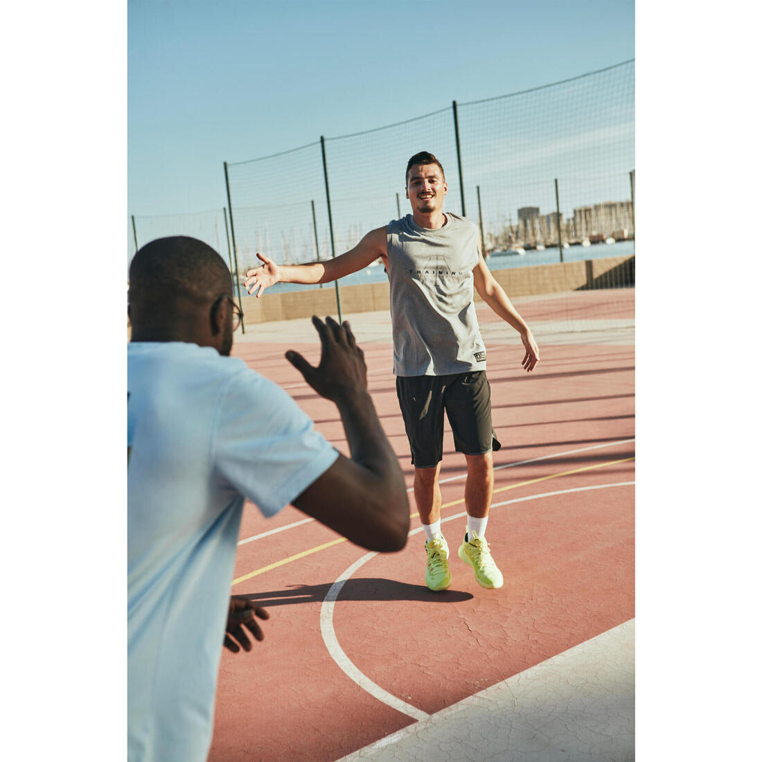 MAILLOT DE BASKETBALL SANS MANCHE HOMME/FEMME - TS500