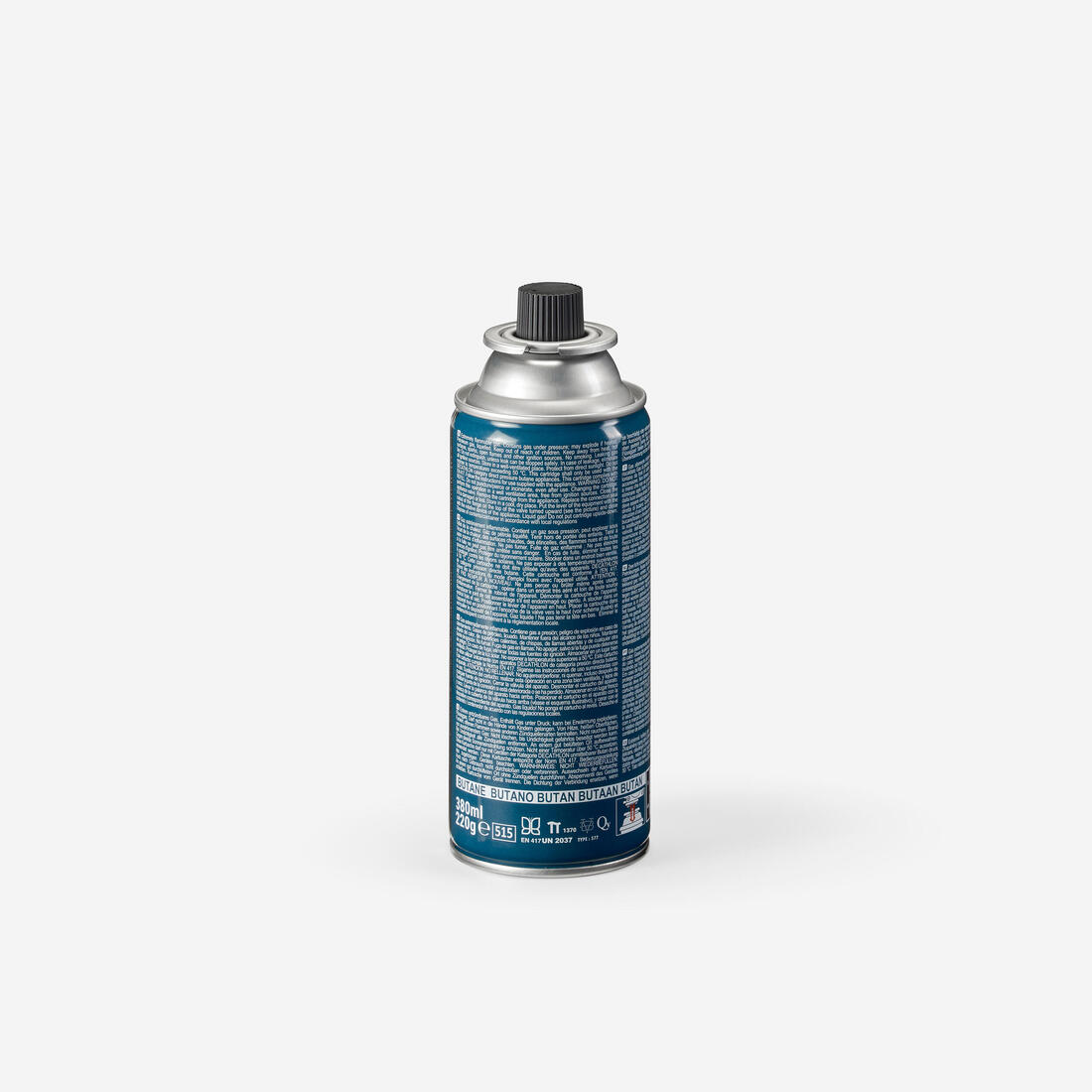 Cartouche de gaz butane 220g à valve, pour réchaud de camping