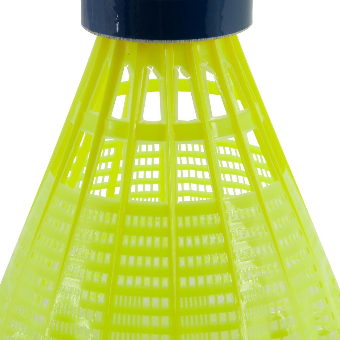 VOLANT DE BADMINTON EN PLASTIQUE YONEX MAVIS 300 x 6 - Jaune