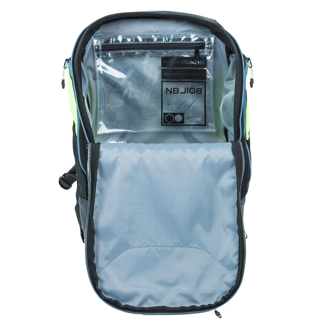 Sac A Dos Natation 27 Litres  900 NOIR JAUNE