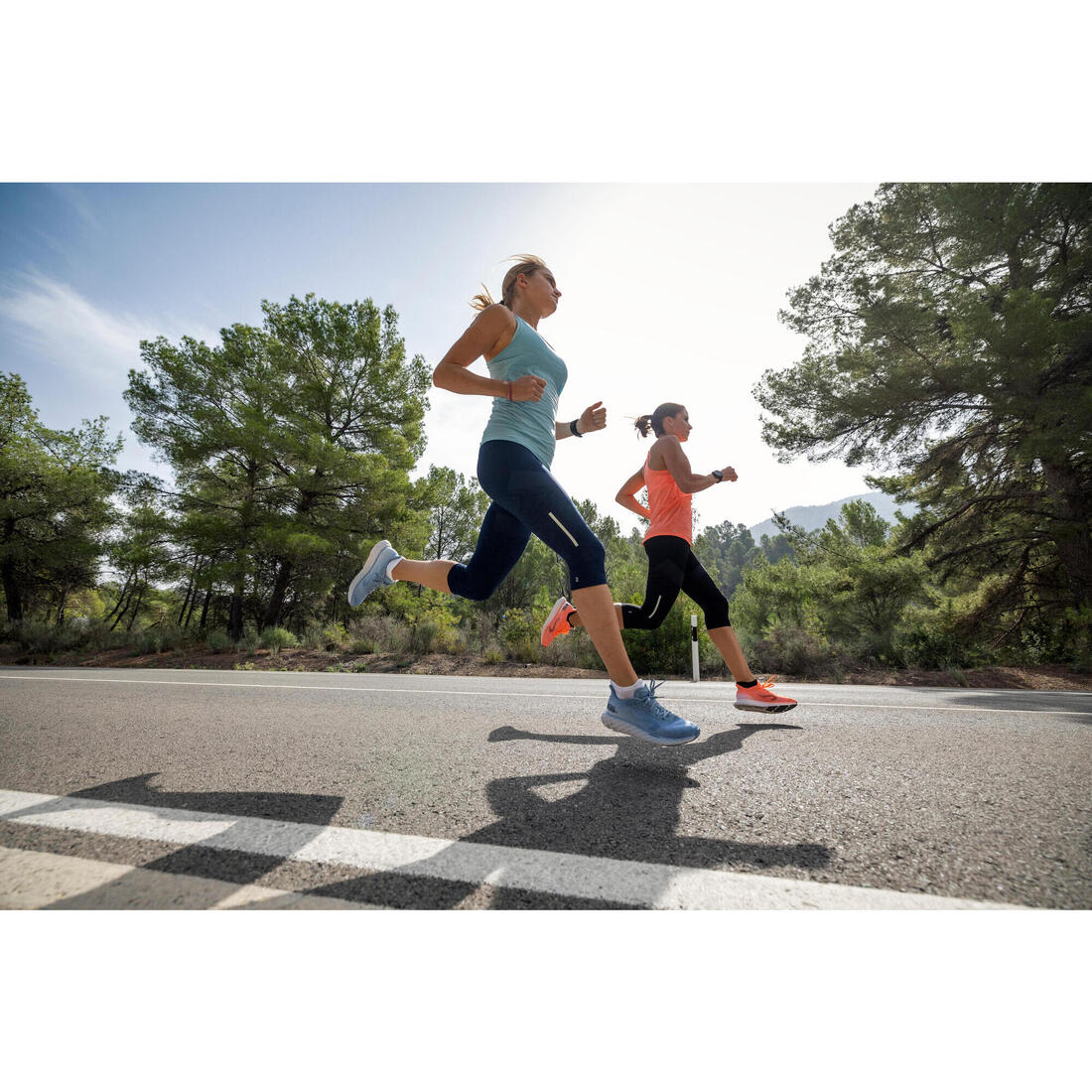 Corsaire running sans couture Femme - KIPRUN CARE