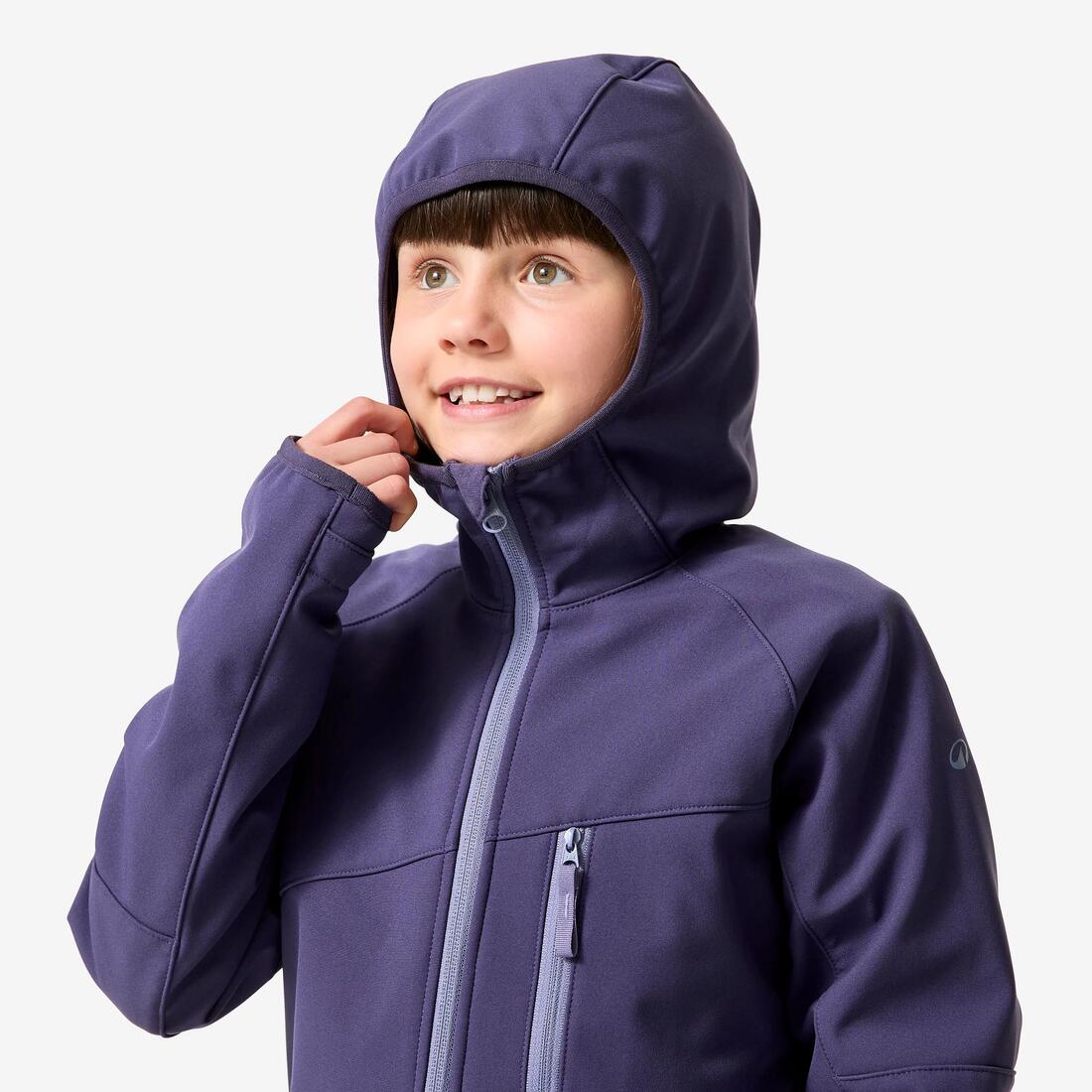 Veste softshell de randonnée enfant 7-15 ans, hike 900