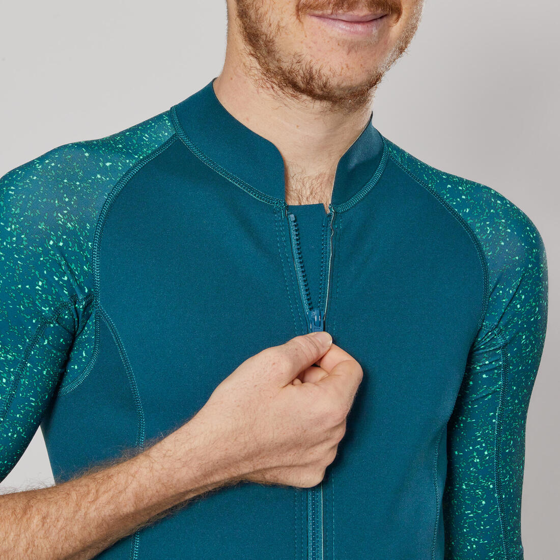 Top anti UV Manches courtes Homme néoprène 1 mm