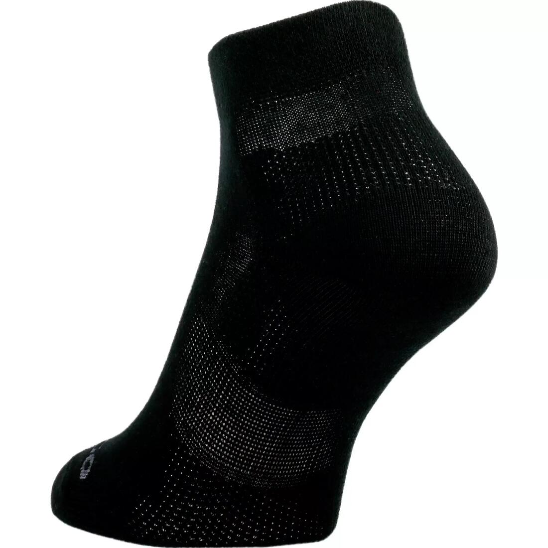 CHAUSSETTES DE SPORT MI-HAUTES RS 160 BLANCHES LOT DE 3.