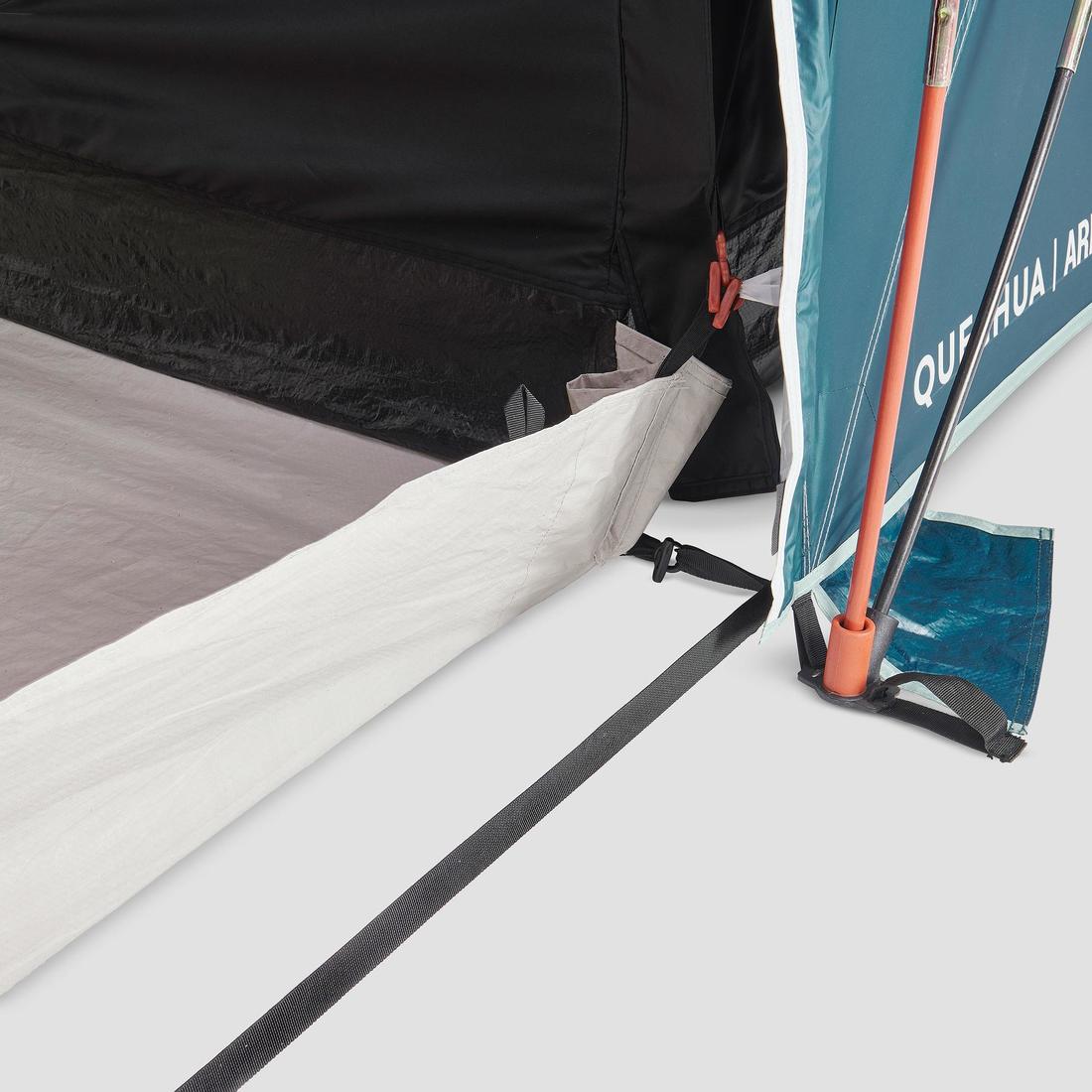 Tente de camping 4 places 2 chambres, Fresh & Black, Arpenaz 4.2