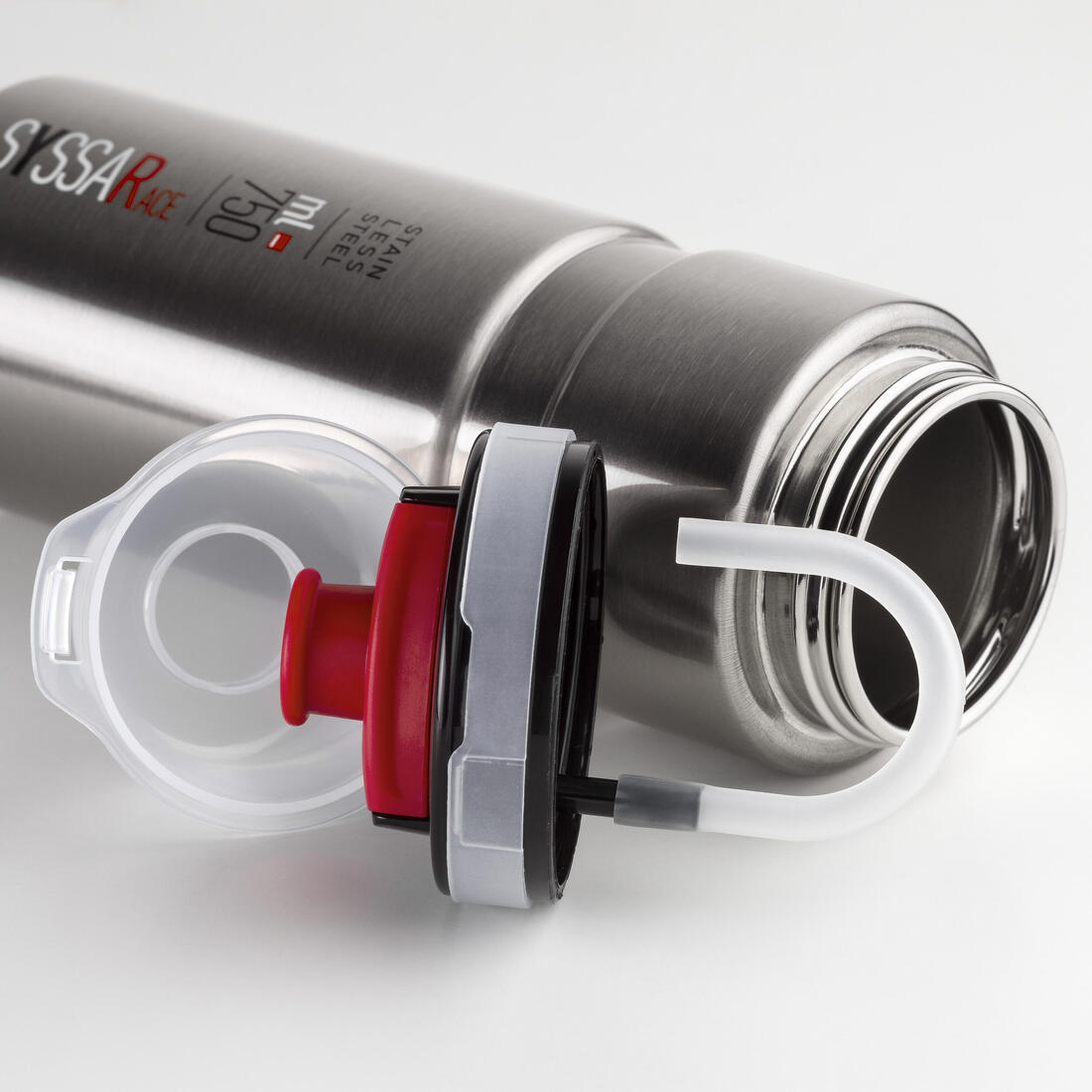 BIDON VELO ACIER INOX SYSSA RACE 750ML