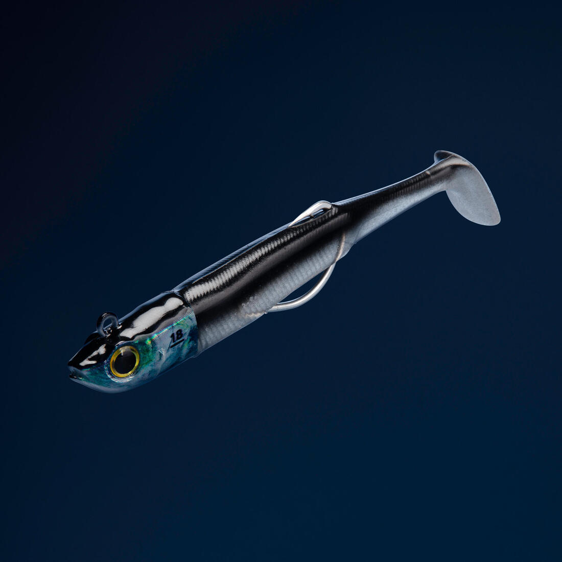 Combo leurres souples shad texan anchois ancho 90 12g ayu en mer