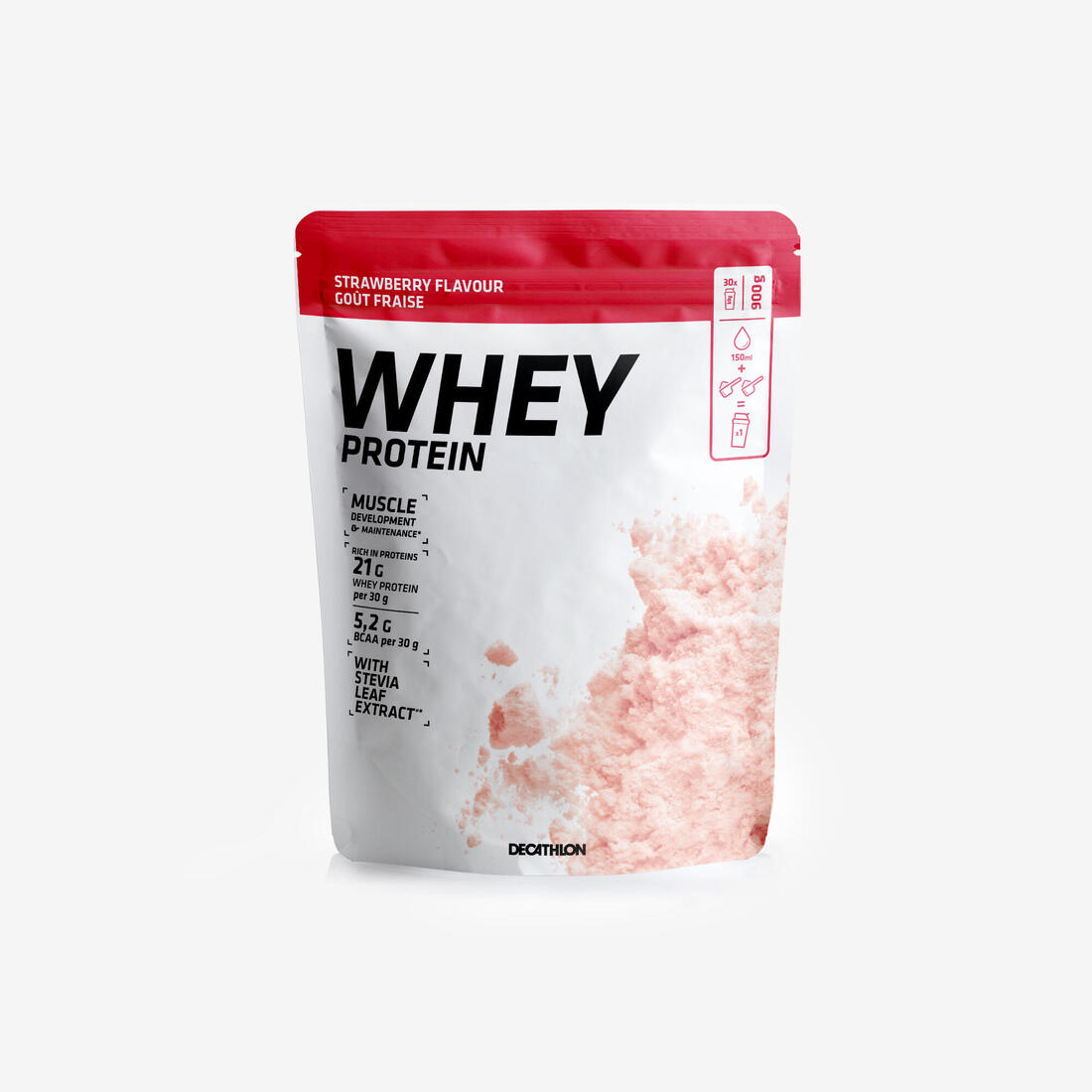 Whey protein fraise 900g