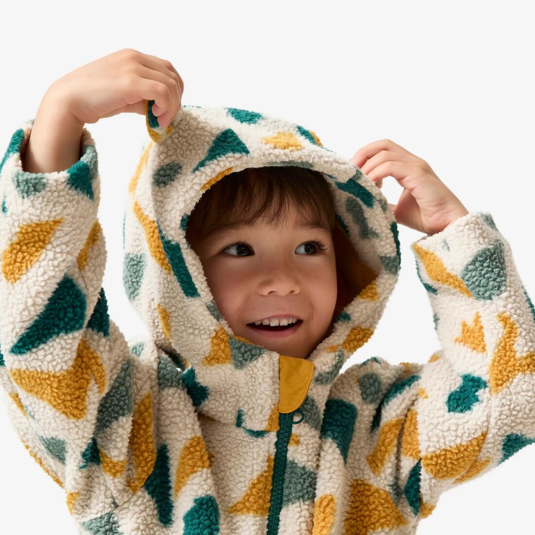 Veste polaire enfant 2-6 ans, sherpa NH500