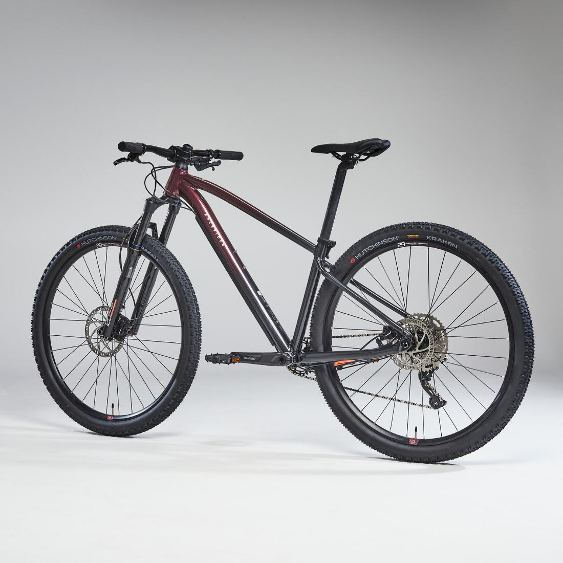 Vélo vtt randonnée expl 540 prune noir 29"