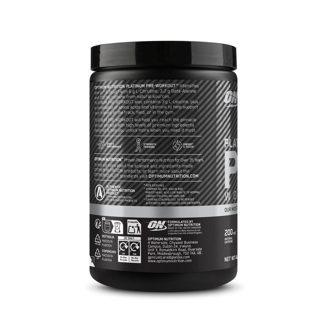 PRE WORKOUT ADVANCED GOLD STANDARD tropical 420gr