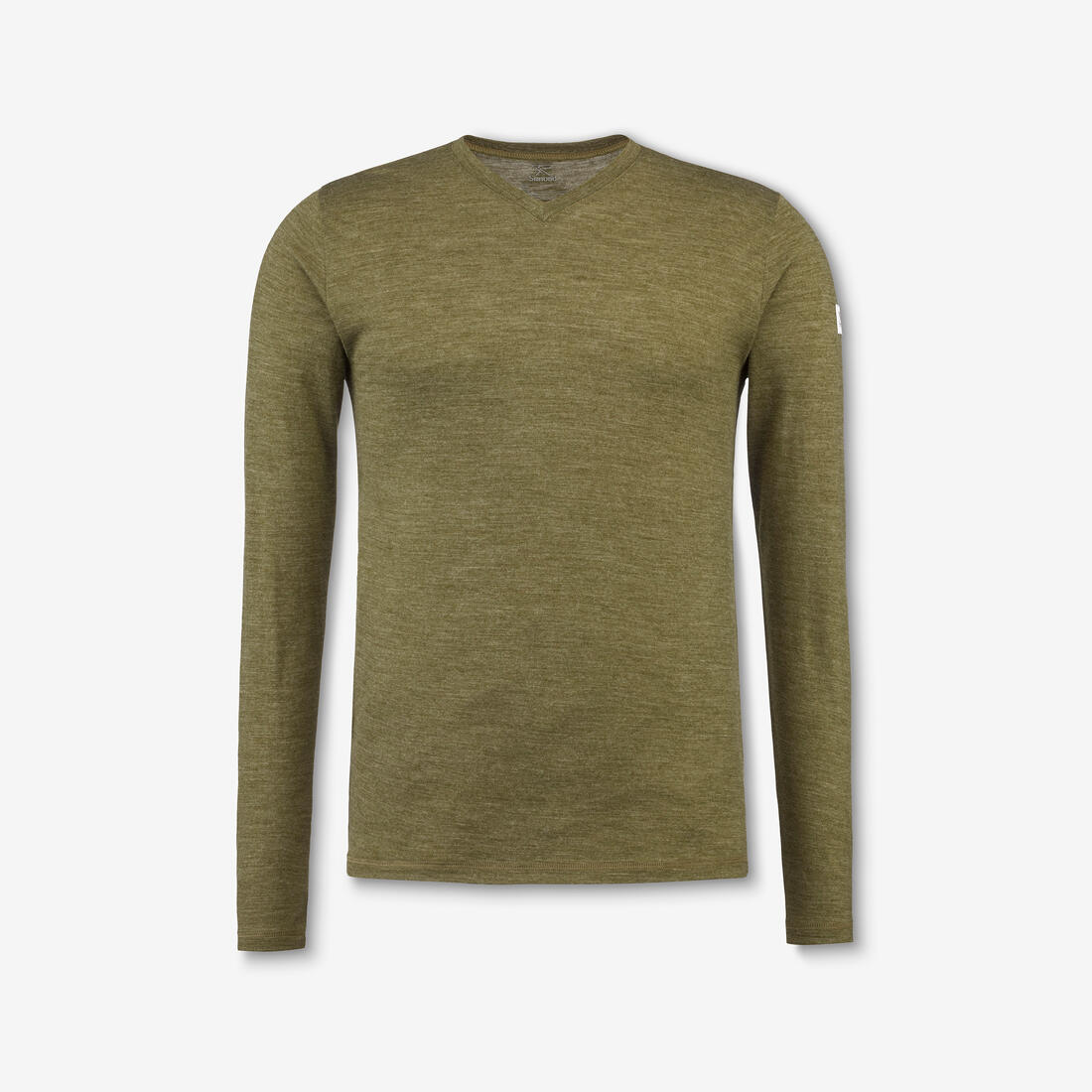 T-shirt manches longues de trek en laine mérinos homme, Merino Fresh