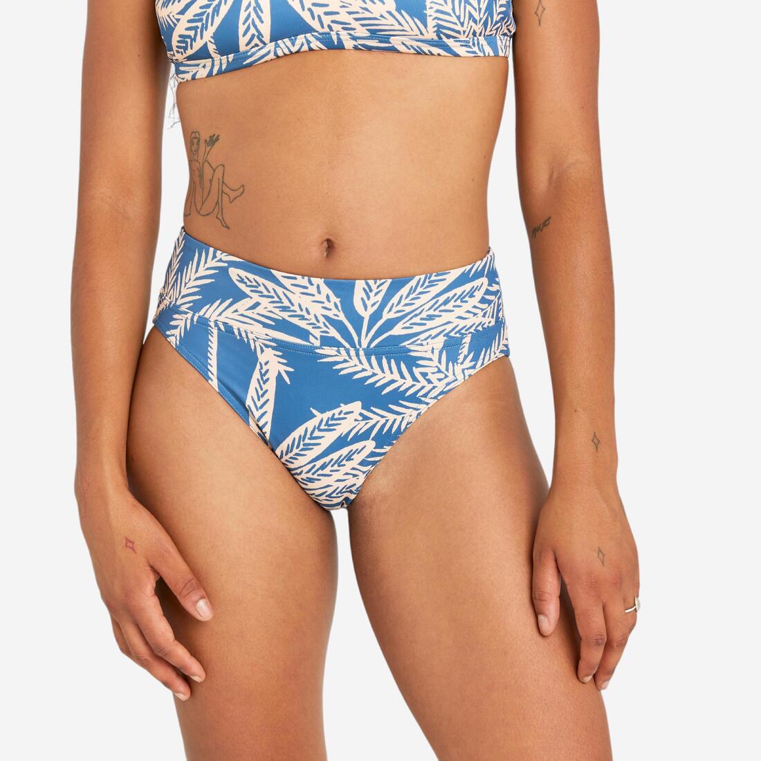 BAS DE MAILLOT DE BAIN DE SURF FEMME TAILLE HAUTE GAINANTE NORA – 8873523