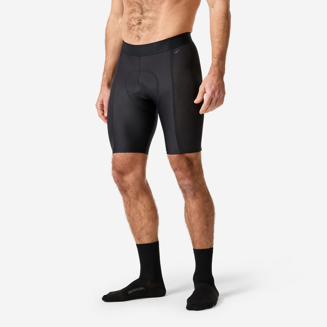 Sous-short VTT Homme, 100 noir