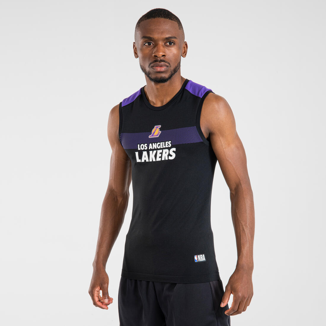 Sous-maillot basketball nba los angeles lakers sans manche adulte - ut500