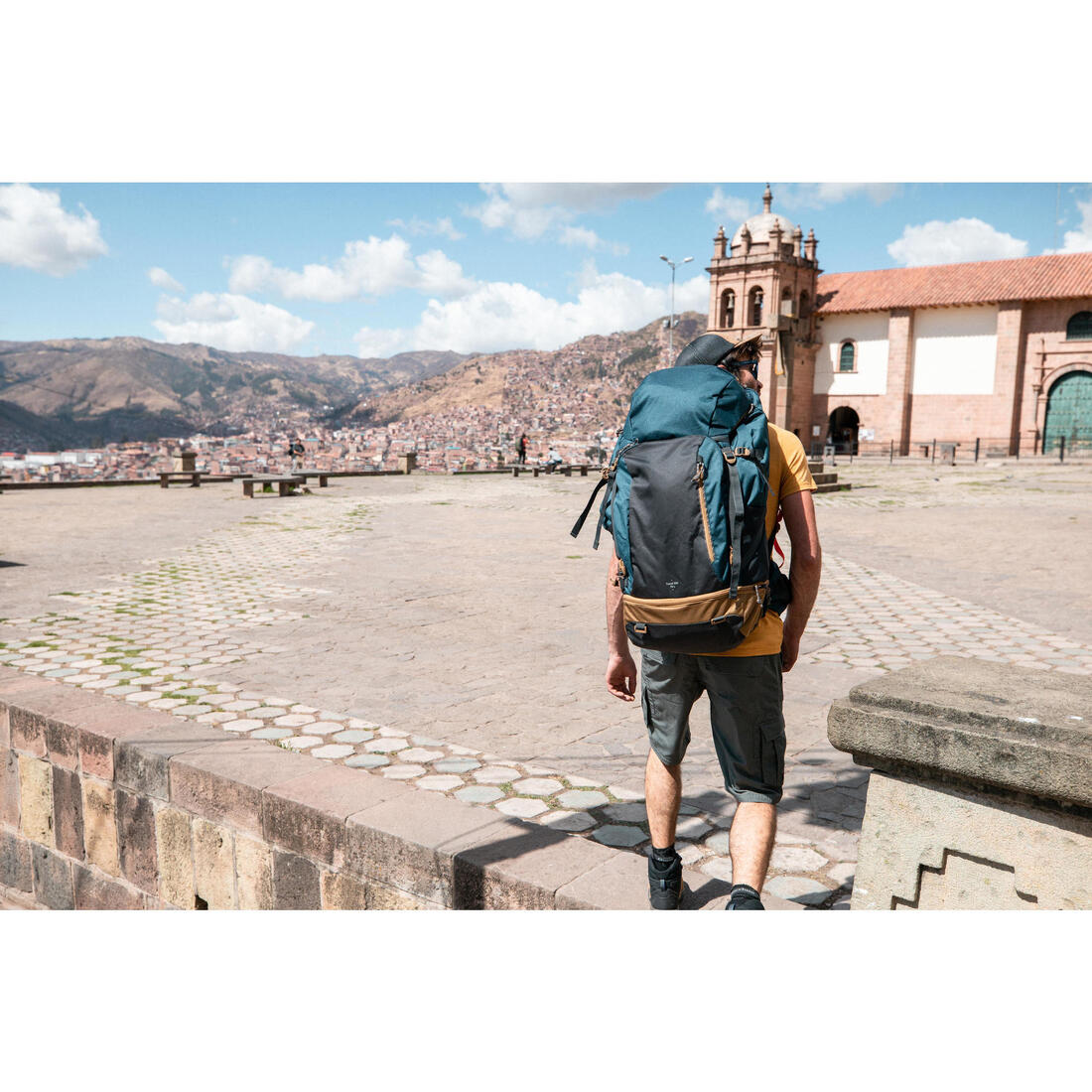 Short cargo de trek voyage - travel 500 homme