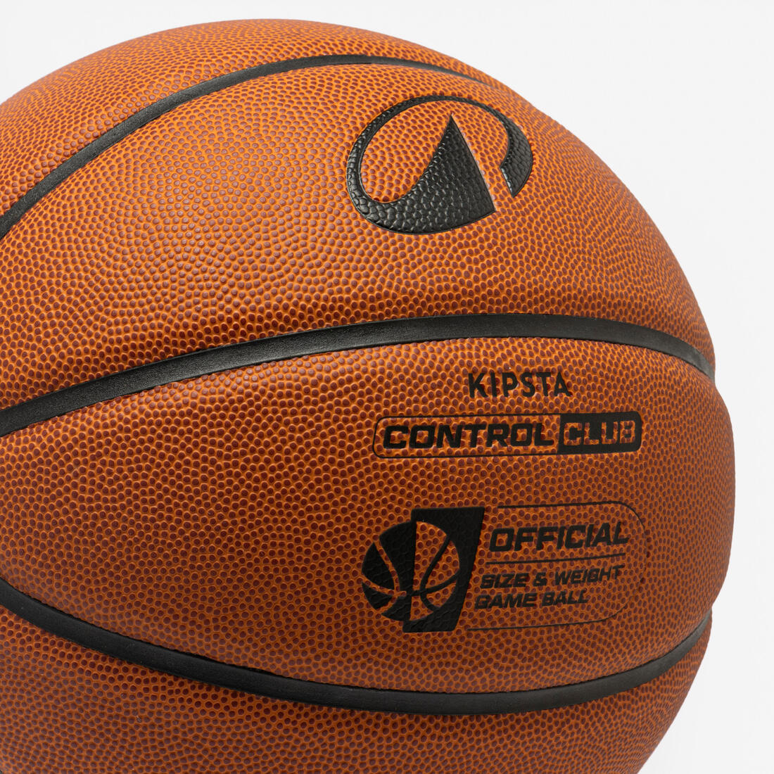 Ballon de basketball taille 7 - CONTROL CLUB BT100 marron