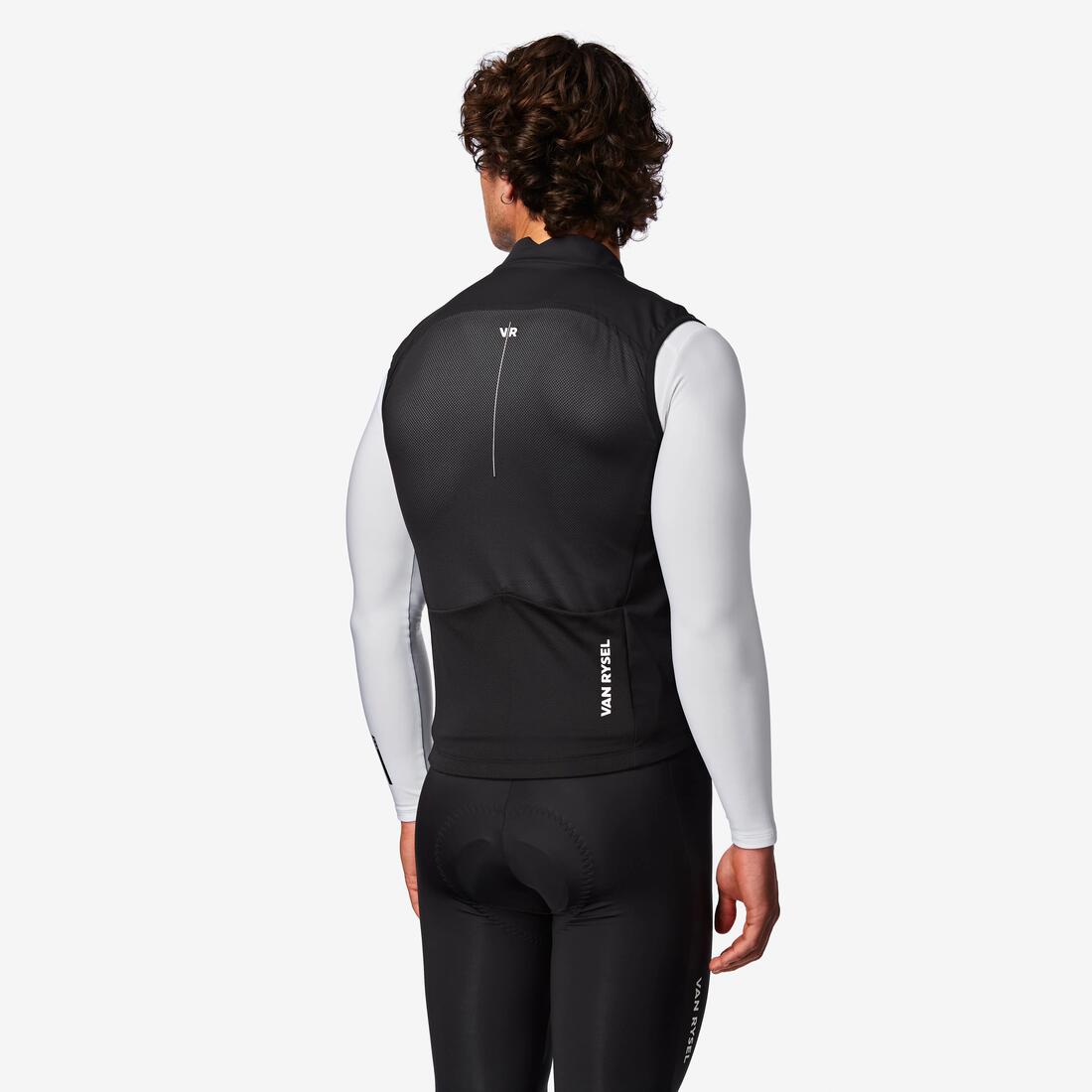 Gilet coupe-vent de vélo de route homme, RCR