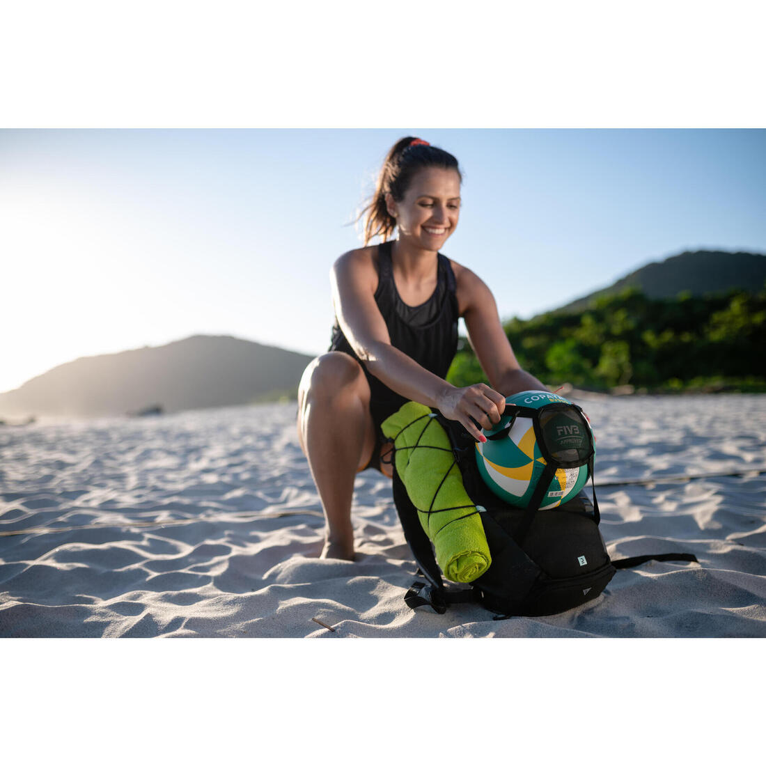 Sac à dos de Beach volley compartimenté 25L BV900