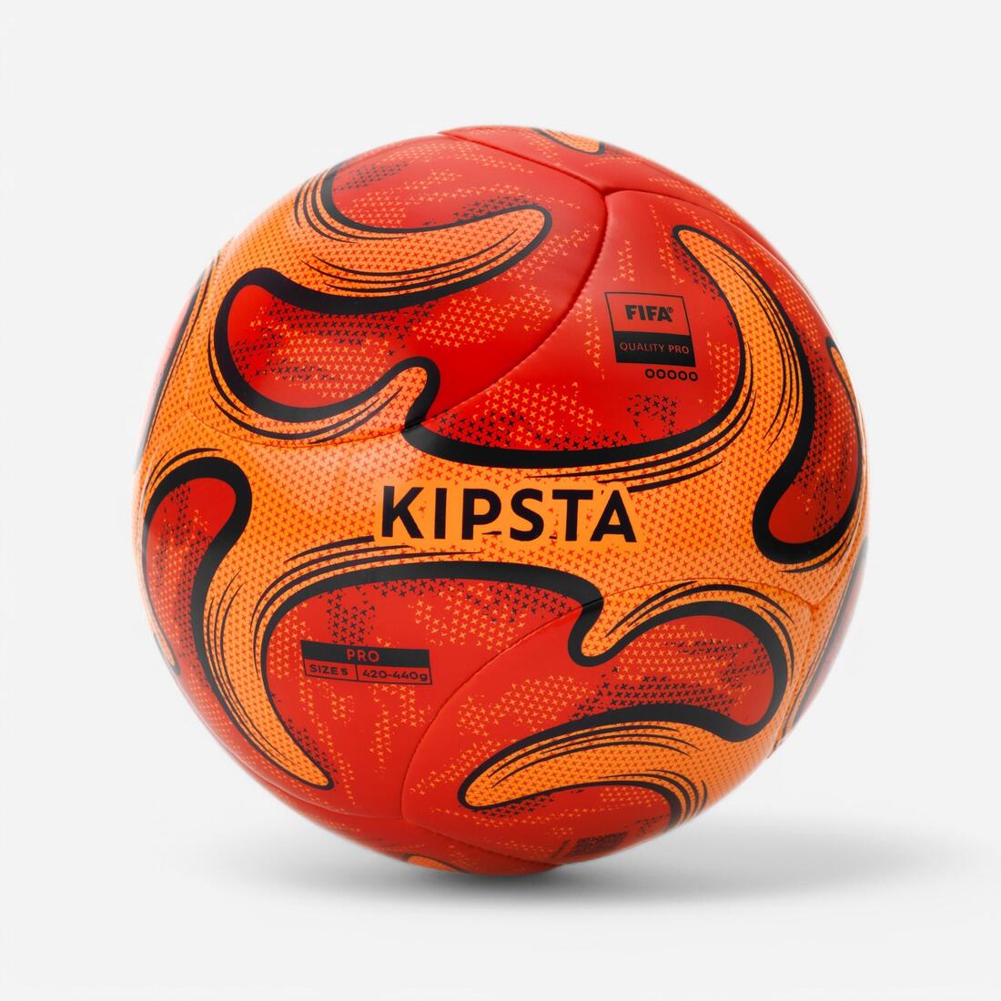 BALLON DE BEACH SOCCER BS Pro HYBRIDE TAILLE 5 ROUGE / ORANGE