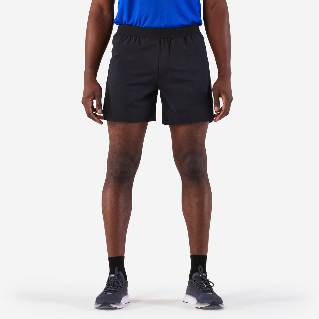 Short de running Homme - KIPRUN Run 500 Confort – noir