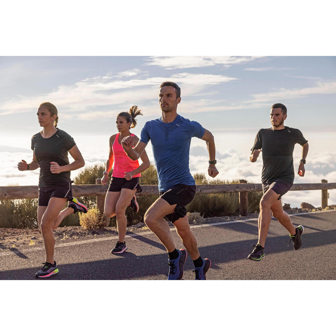 Short de running Homme - KIPRUN Run 500 Confort