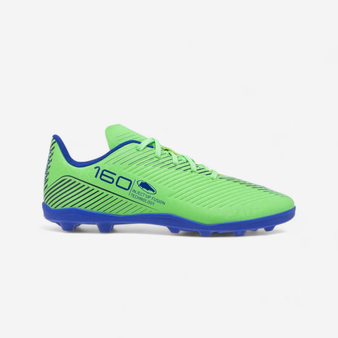 CHAUSSURES DE FOOTBALL ENFANT A LACETS 160 JR MG