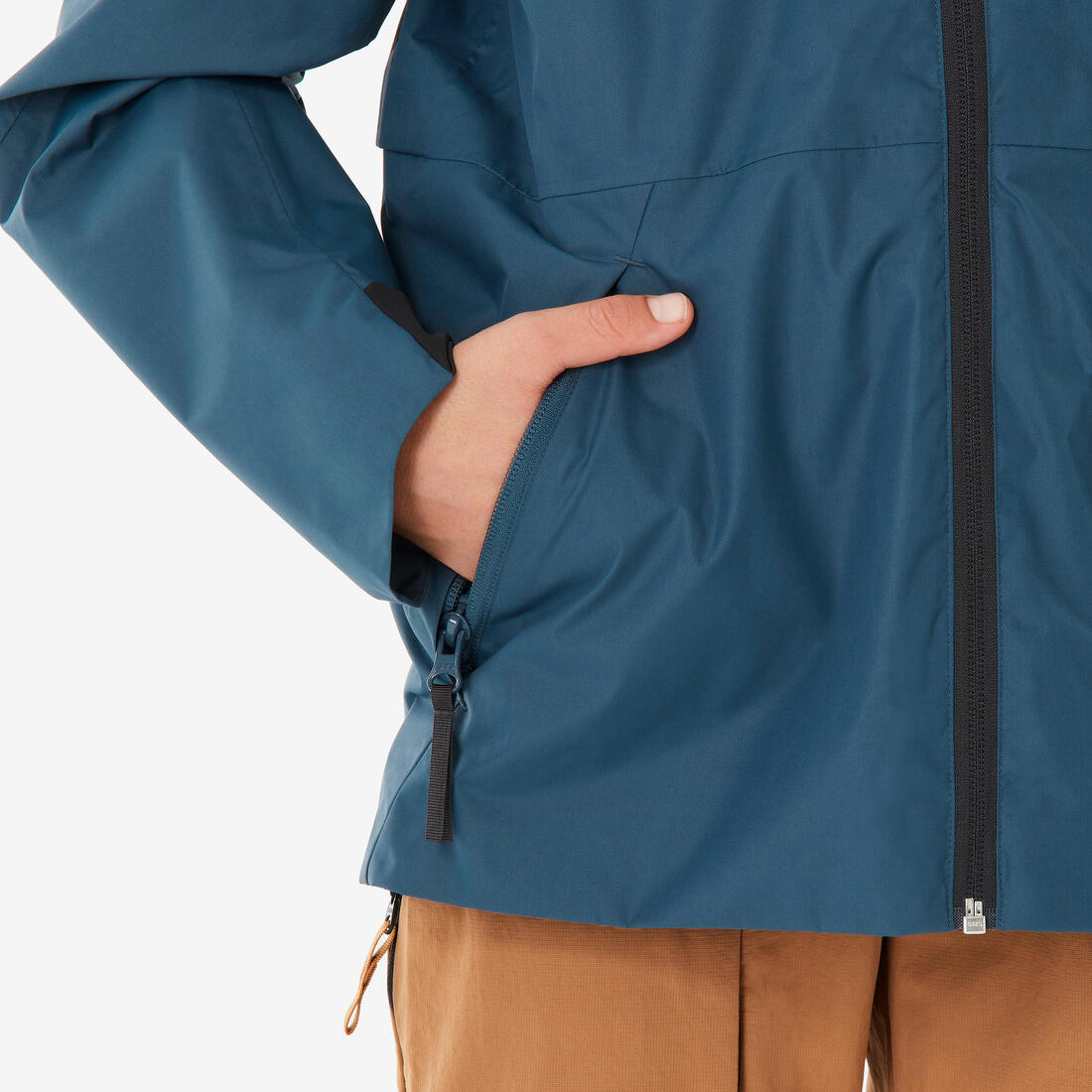 Veste de randonnée imperméable 7-15 ans enfant, MH500 twin