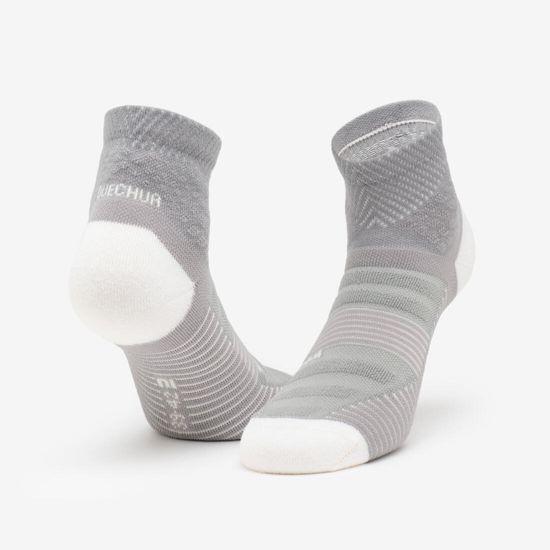 Chaussettes de randonnée mid laine (2 paires) adulte, Hike 900
