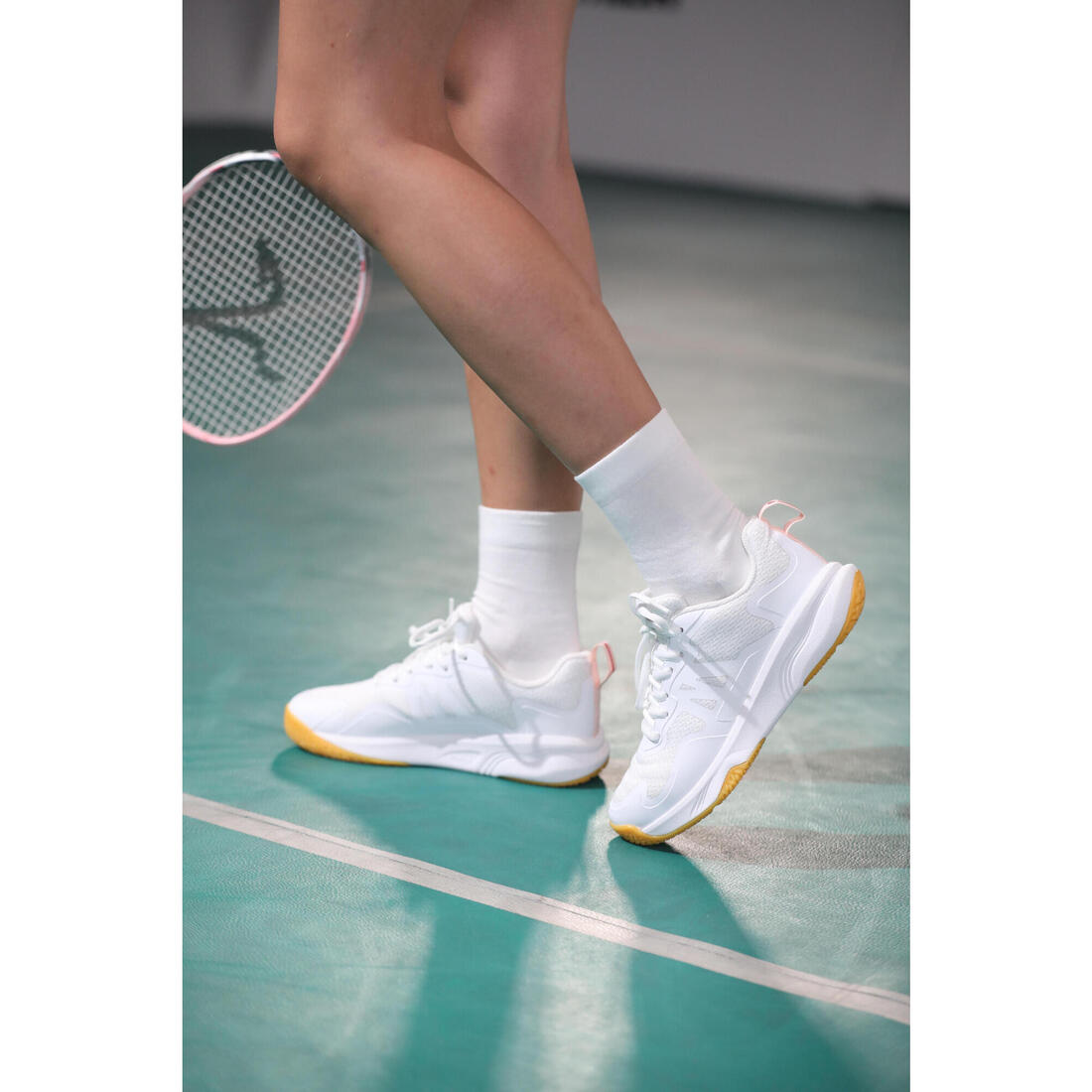 Chaussures de Badminton Femme BS Sensation 530 - Blanc