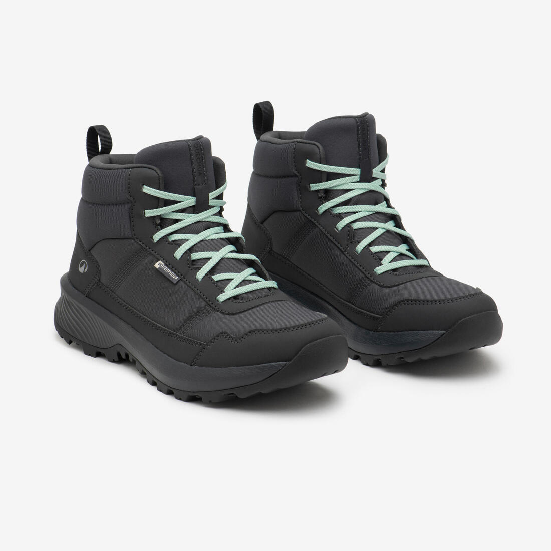 Chaussure de randonnée imperméable mid femme, NH100 Mid WP