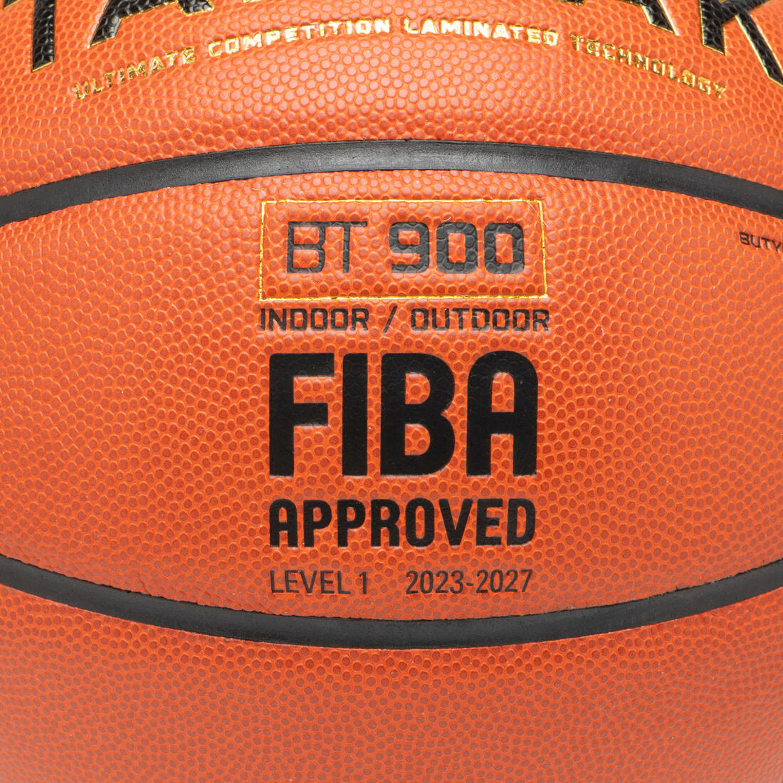 Ballon de basket BT900 taille 6, homologué FIBA pour fille, garçon et femme