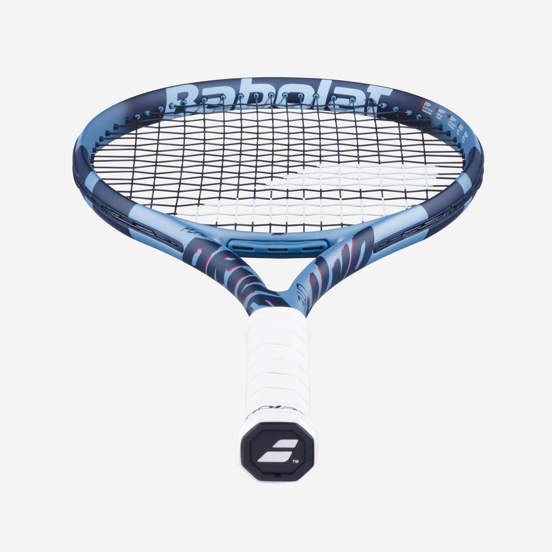 Raquette de tennis adulte - babolat pure drive lite bleu clair 270g