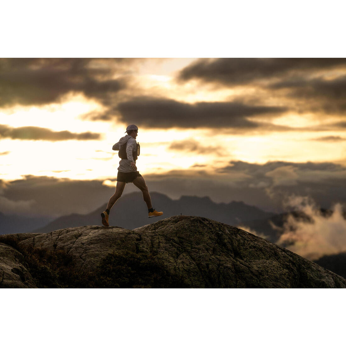 Short de running homme - Kiprun run 500 confort split