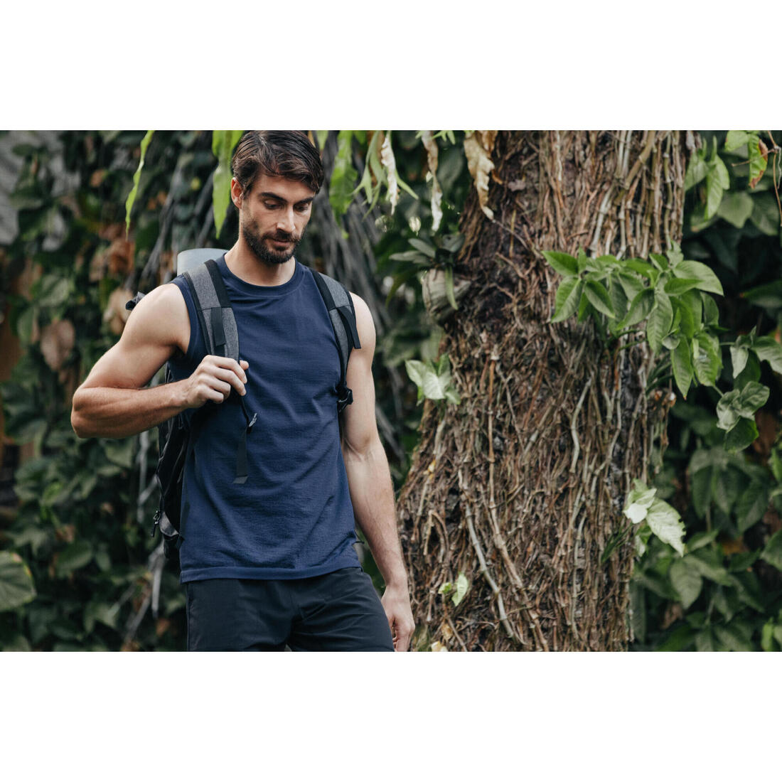 DEBARDEUR SEAMLESS-SANS COUTURES YOGA DYNAMIQUES HOMME