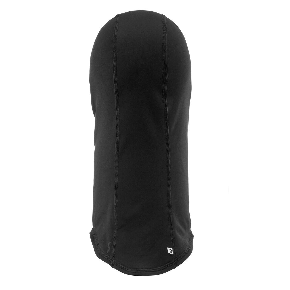 CAGOULE DE SKI AVEC MASQUE POUDREUSE ADULTE - NOIR