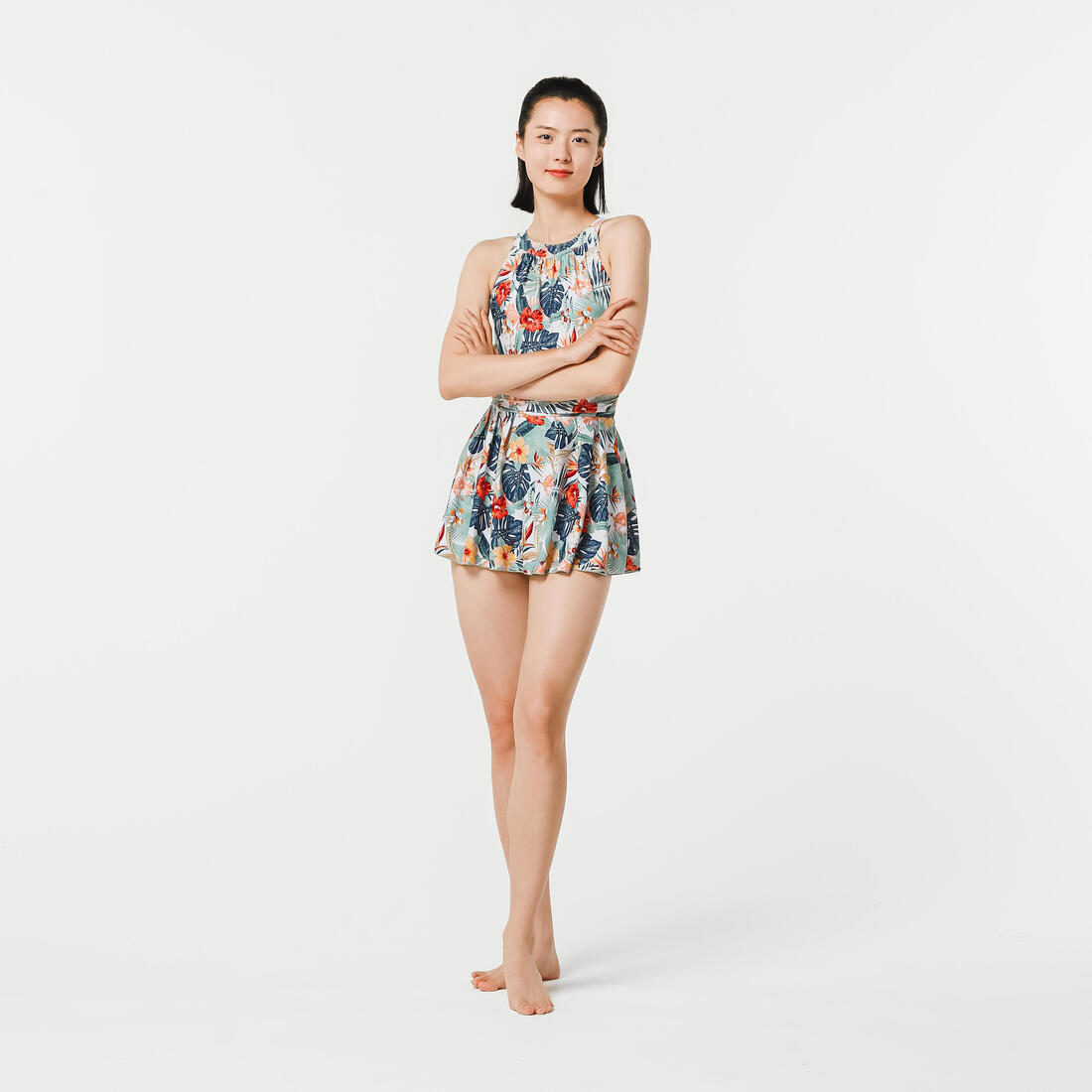 Maillot de bain 1 pièce jupette femme - CN Amber -  GLORY