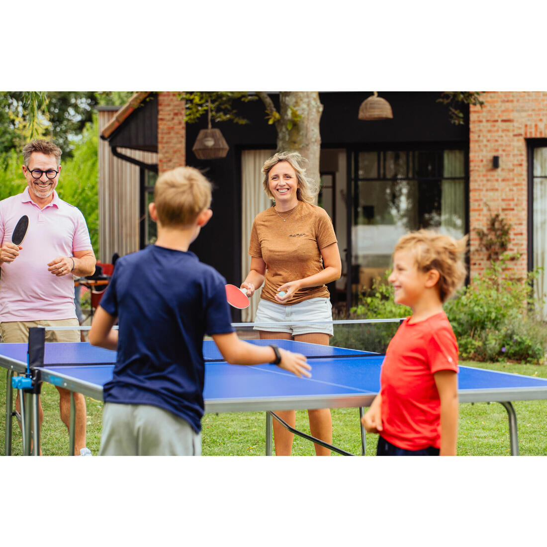 TABLE DE PING PONG EXTÉRIEURE PPT 500.2 BLEUE