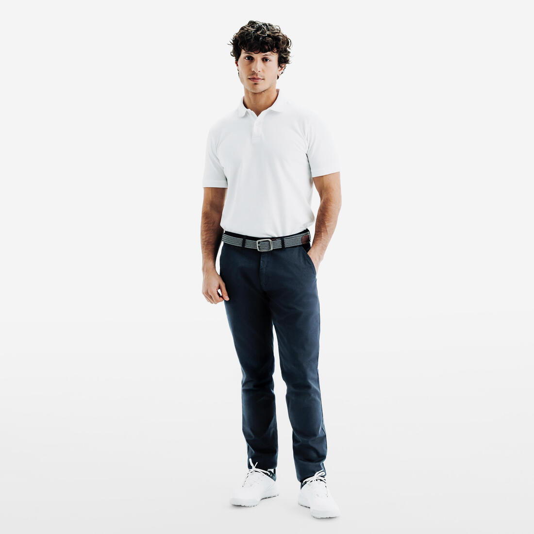 Pantalon chino golf coton Homme, MW500