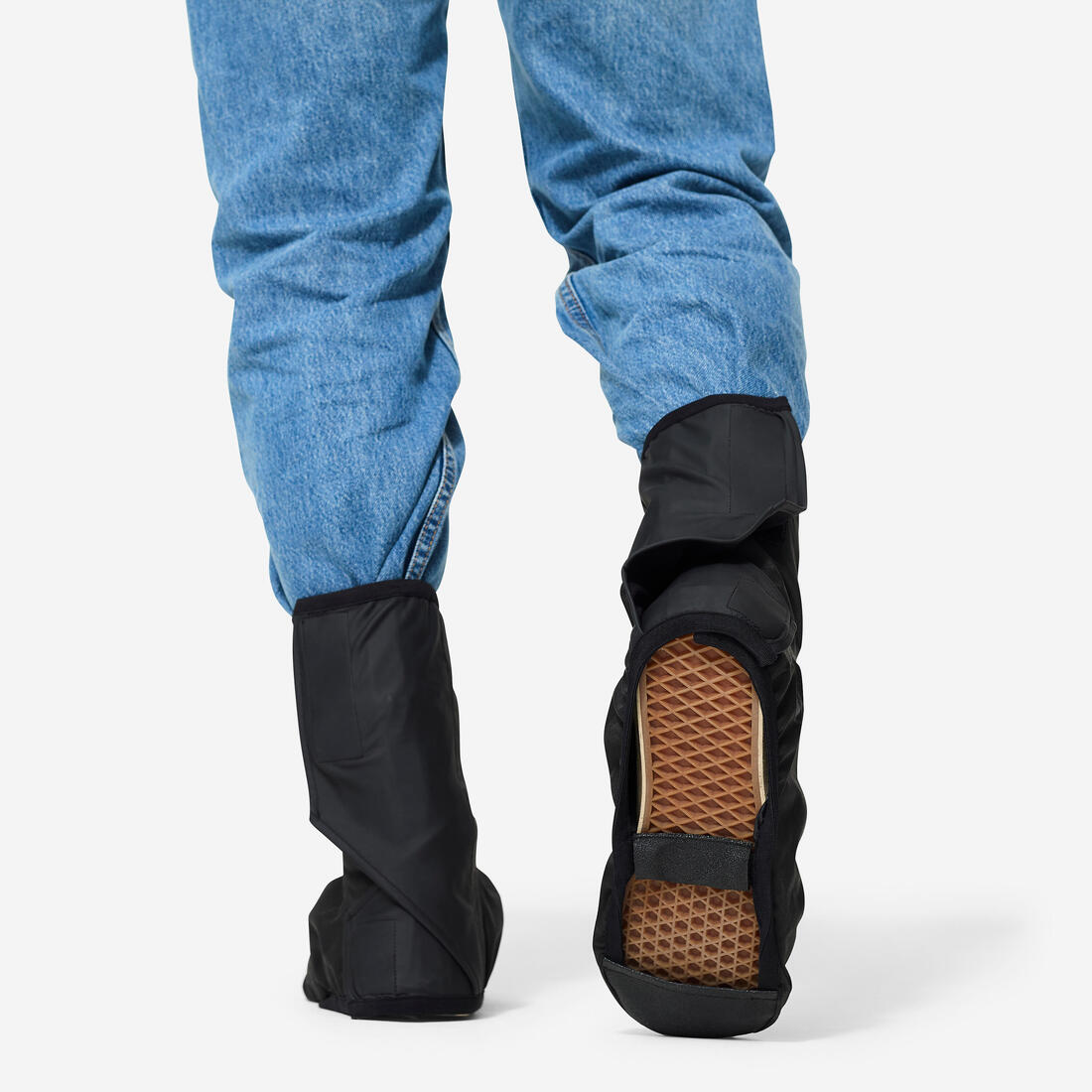 COUVRE CHAUSSURES IMPERMEABLES VELO VILLE 900 NOIRE