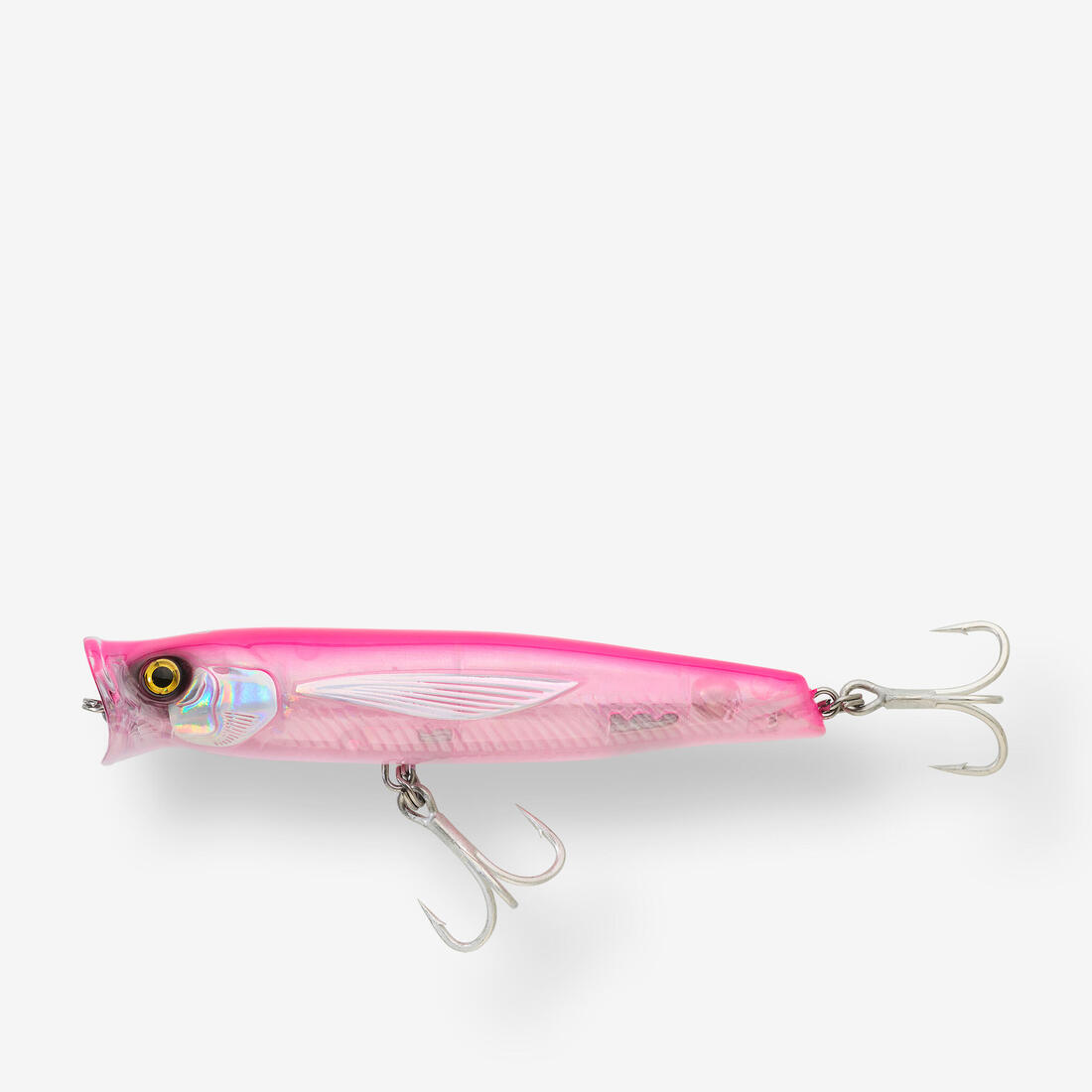 Leurre de surface Popper pêche en mer EXOFLY POP 12cm