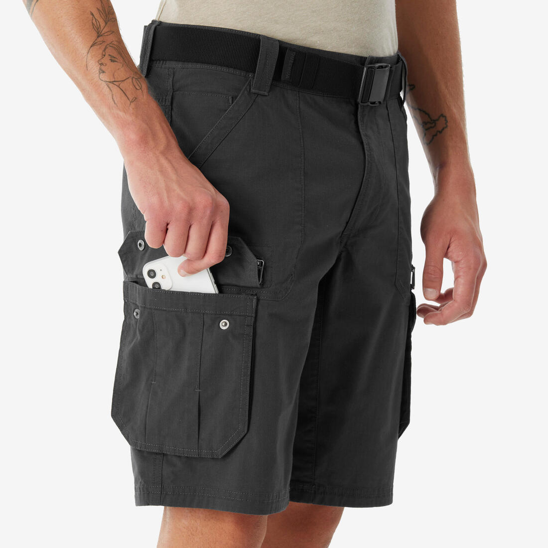 Short de randonnée homme, NH500 Cargo