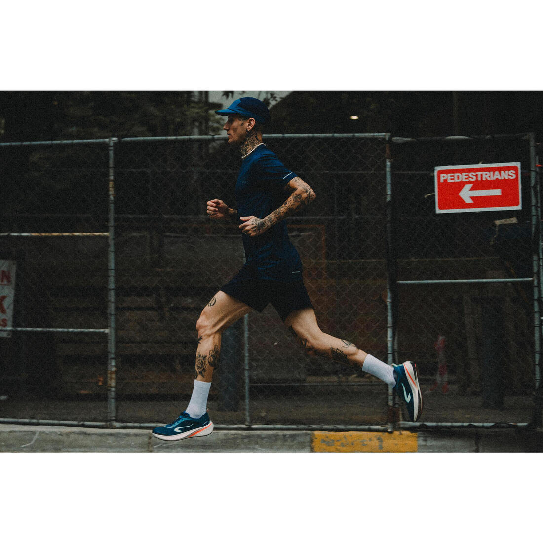 T-shirt running respirant Homme,  Kiprun Run 500