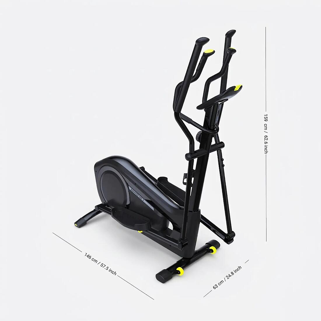 Vélo elliptique  auto-alimenté et connecté, El 540