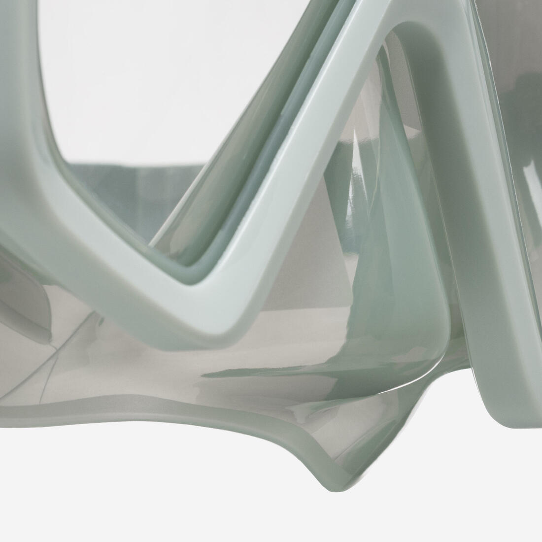 Masque de plongée anti buée, 100 Mono sangle silicone