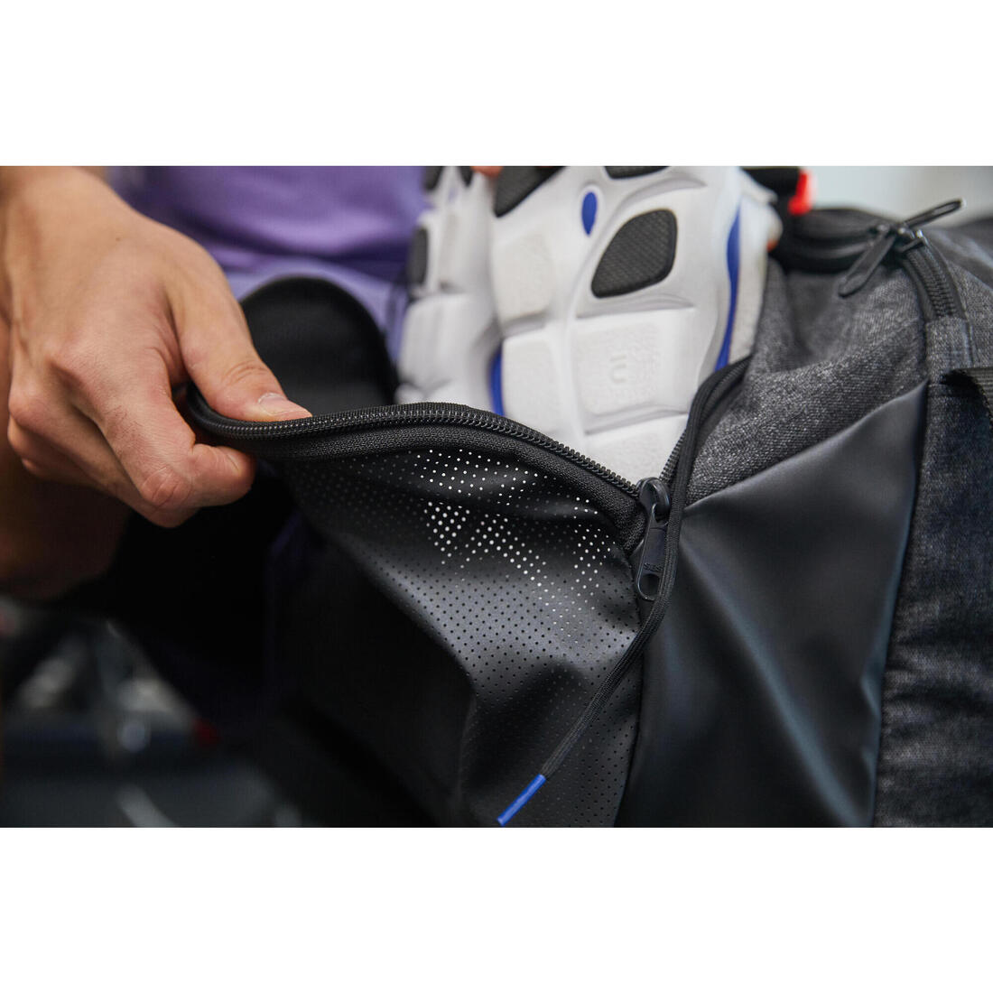 Sac de sport à bandoulière compartiment chaussures, Club 500 35L