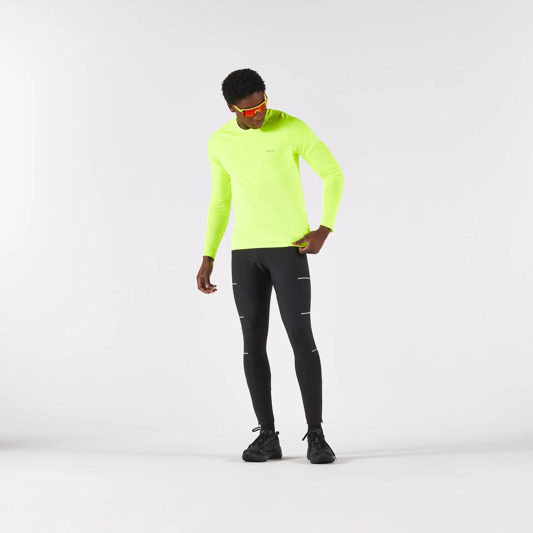 Chaussures running polyvalentes & déperlantes homme, KIPRUN KIPCORE WR, noire