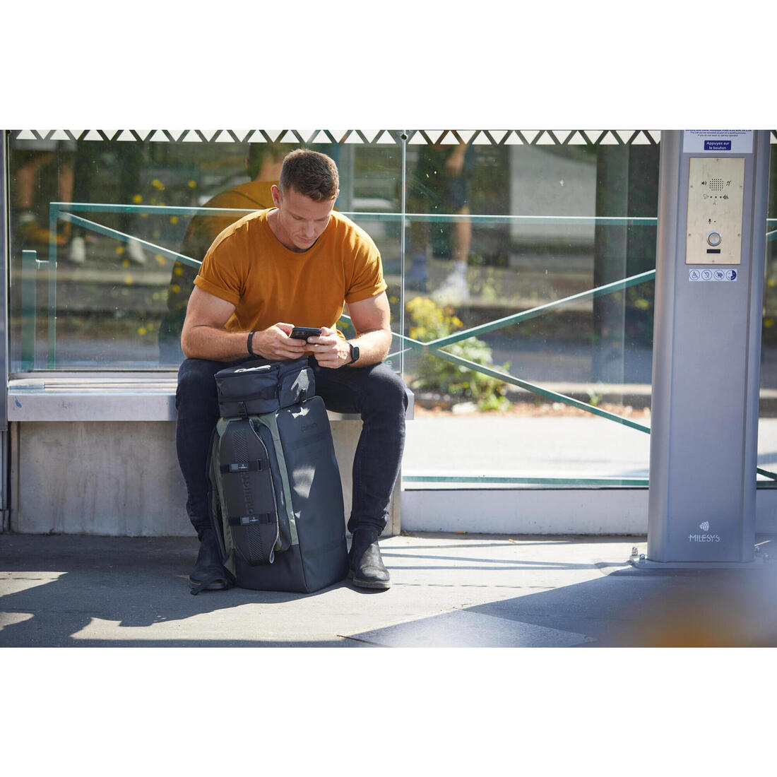 Sac de musculation et cross training 50 L avec poche isotherme