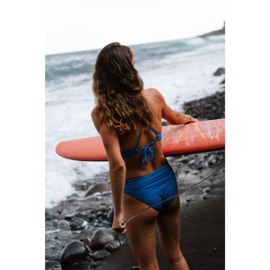 Planche de surf mousse 7' - 500 orange